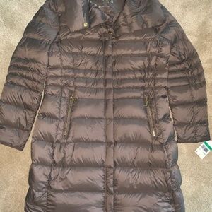 NEW Michael Kors Pillow Collar Puffer Coat Jacket